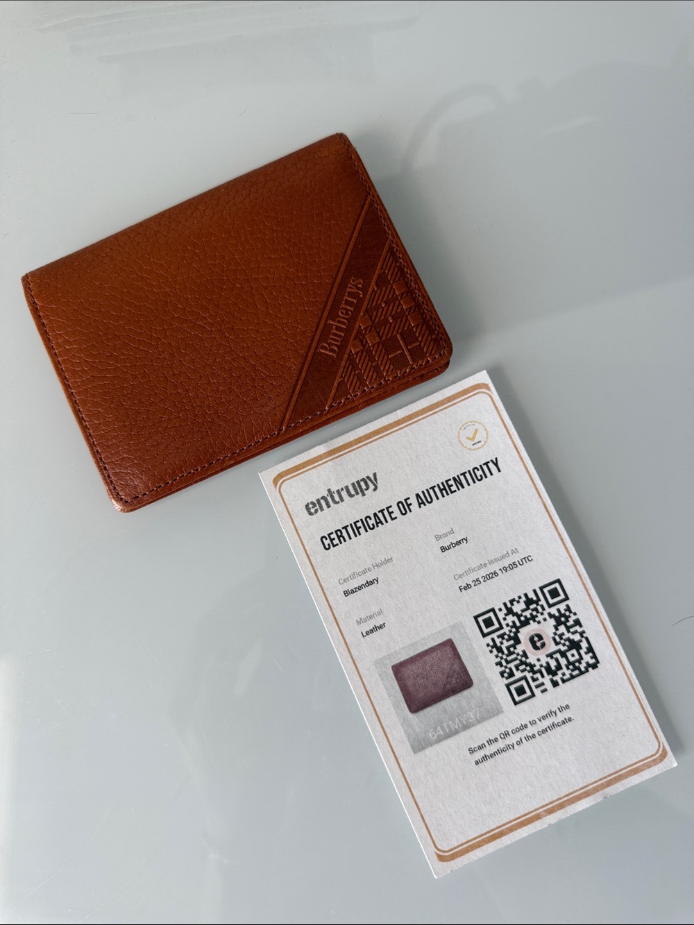 Burberry wallet